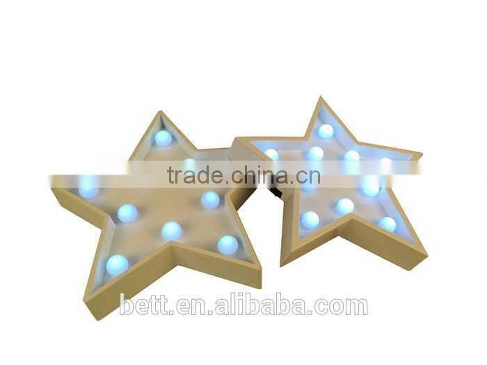 The Peace mark symbol led sign light with the battery