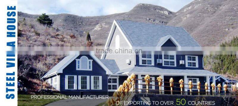 Colorful prefabricated Villas