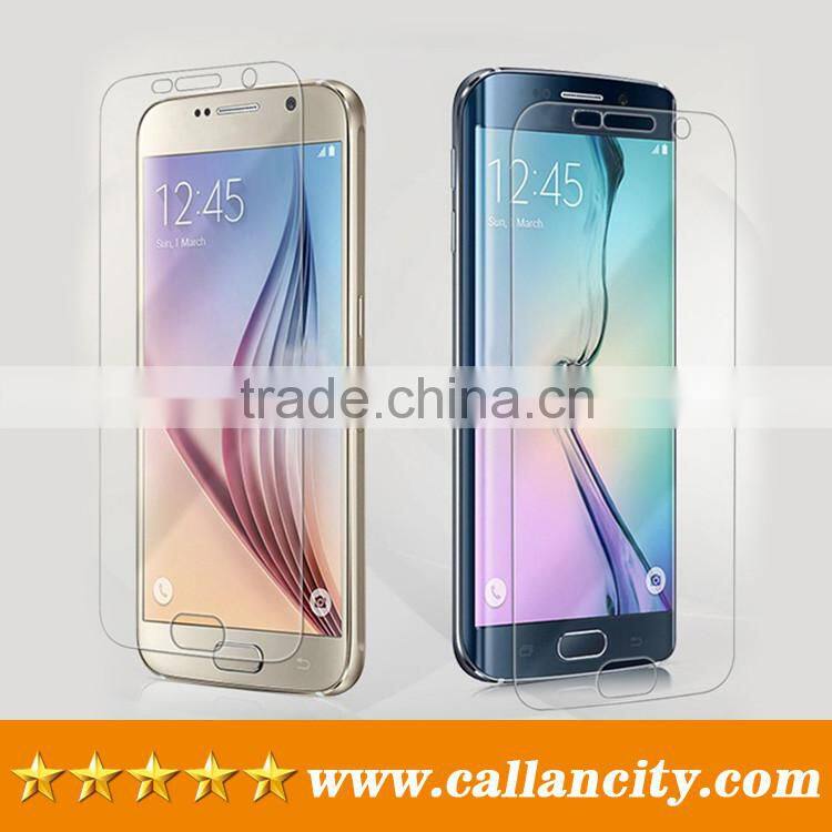 3d full cover screen protector tempered glass for samsung s6 edge