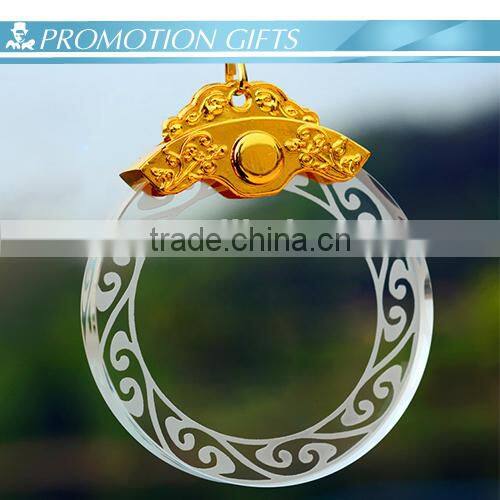 promotion gifts OEM crystal medal