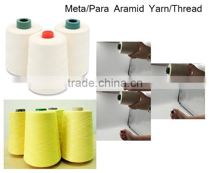 Meta-aramid sewing thread 20S/3 high strength and heat resistance feature