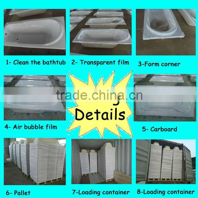 modern bathtub for old people and disabled people for Europe market passed ISO9001and CE