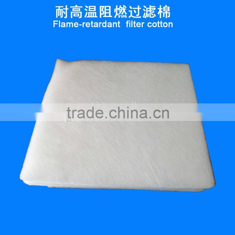 temperature resistance air filter media flame retardant air pre filter cotton