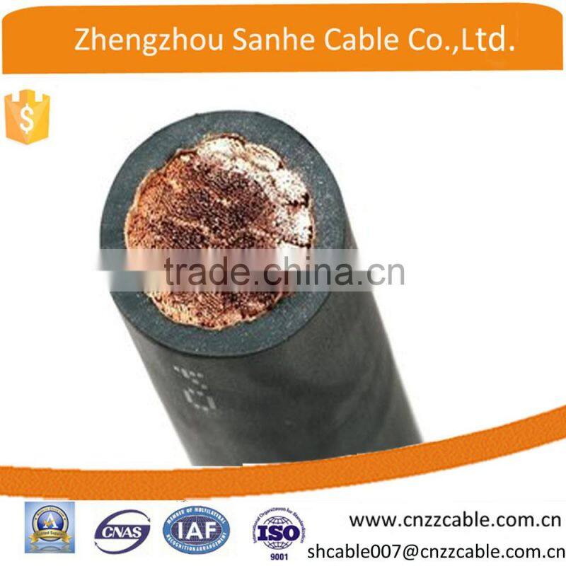 25mm2,35mm2,50mm2,70mm2 rubber/pvc insulated welding electrical cable