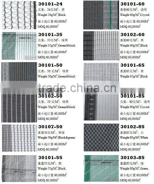 85grm agriculture Anti-hail HDPE net for Australian market