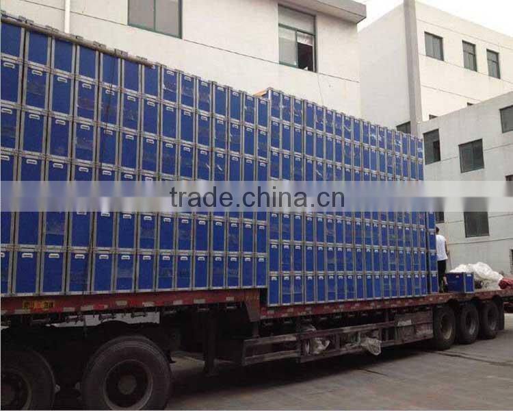 High quality 10mm thickness printing pp sheet free standing scrolling solar advertising board