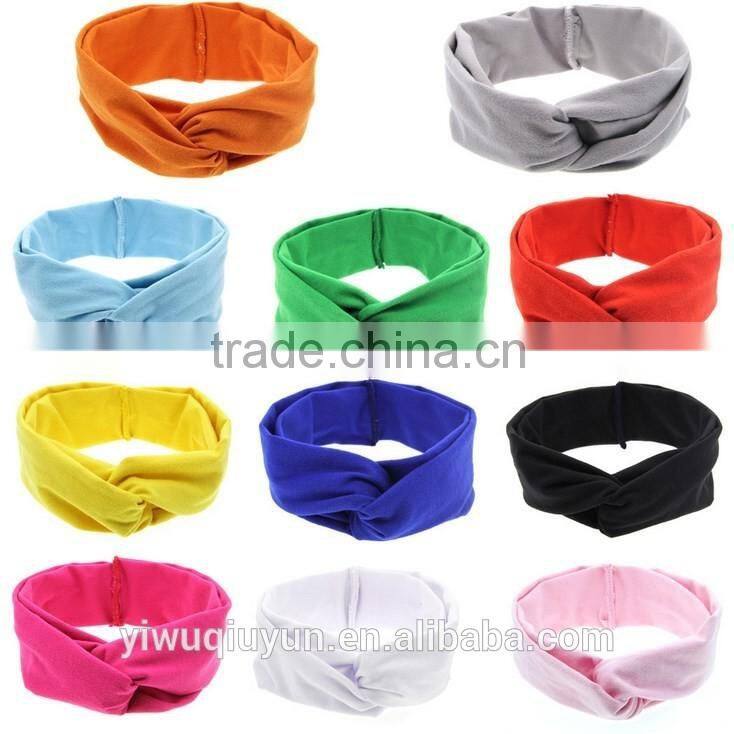 Baby Bohemia Elastic Stamp Bow Hairband Print Flower Bowknot Headband Turban Rabbit Knot Headdress Hair Accessories