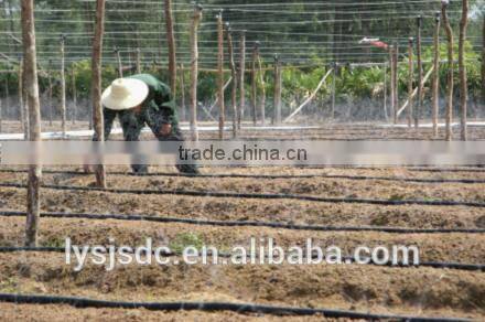 colorful transparent 300mm layflat hose pipe in forestry and agriculture irrigation