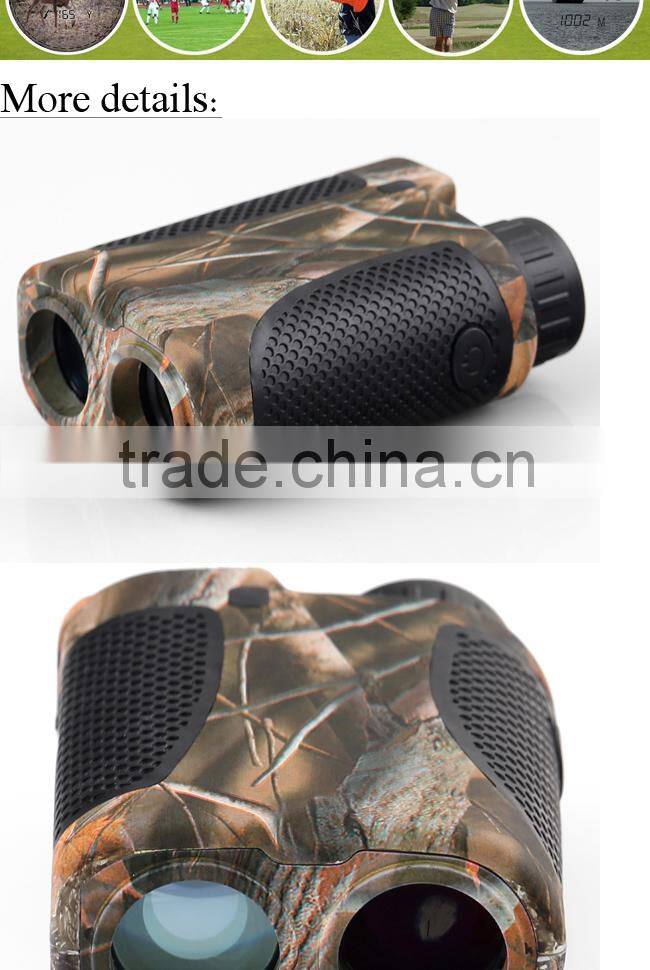 BIJIA 5x25 Laser Ranger Finder Hunting Golf Rain Model 500 m 2014 New Camo