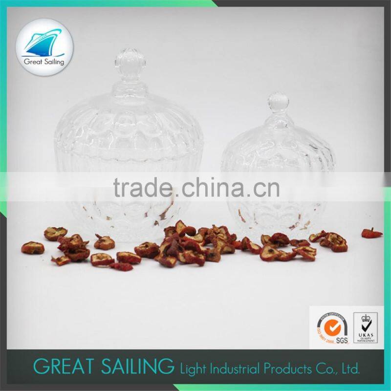 Different Size Glass Ice Cream Bowl Transparent Glassware