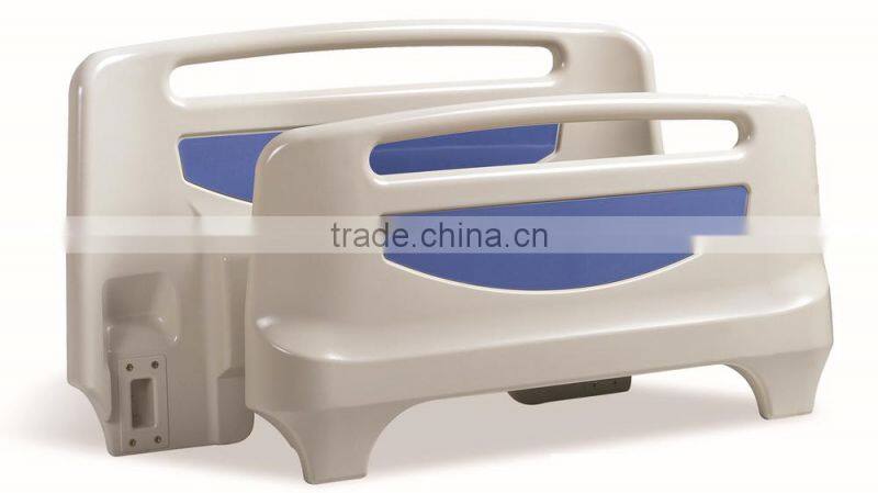CP-A201S plastic medical bed head and board/panel colors available