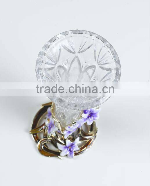 RORO pewter design enamel color vase