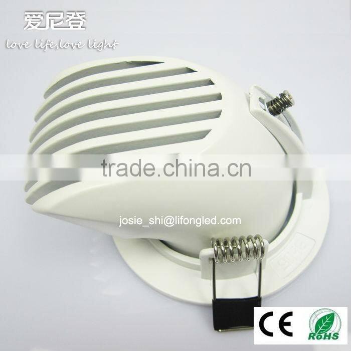 20W COB spotlight high quality rotatable led downlight cob