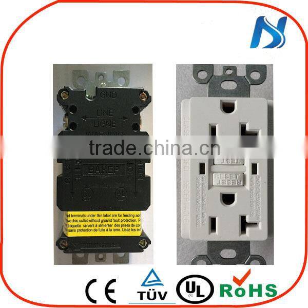 Ground Fault Circuit Interrupter Receptacle Outlet EU UK US AU Universal for Wall Socket