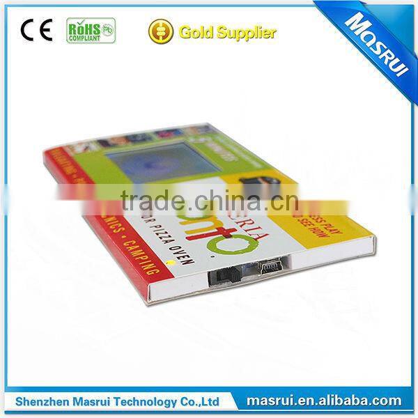 usb video player module for greeting card,video in print lcd