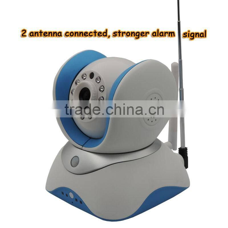 Wireless IP camera Network Security wifi ip Camera, Plug/Play, Pan/Tilt with Two-Way Audio and Night Vision