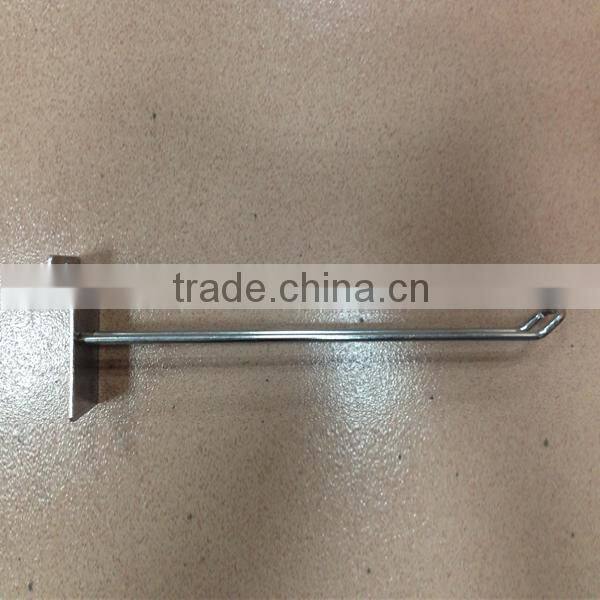 Slatwall Accessories Double wire u-shaped hooks,slatwall display hooks