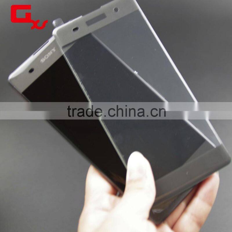 100% Full Cover 3D Curved glass phone screen protector Premium Tempered Glass Screen Protector for SONY Xperia XA