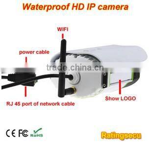 Professional 1.3 Megapixel Waterproof POE IP ONVIF IR TF Card Surveillance Camera For Office Security for Promoton