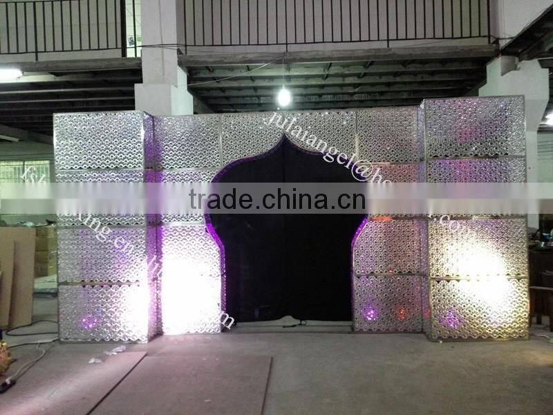 2016 elegant design silver throne chair wedding decoration chair bride and groom wedding chair