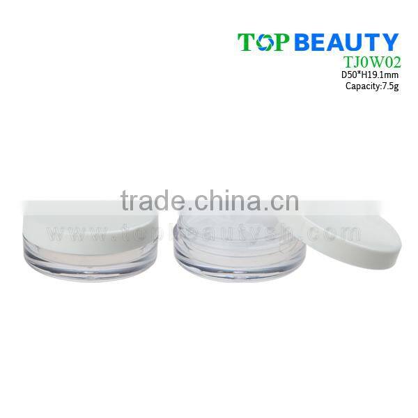TJ0W02 china 7.5g empty loose powder container