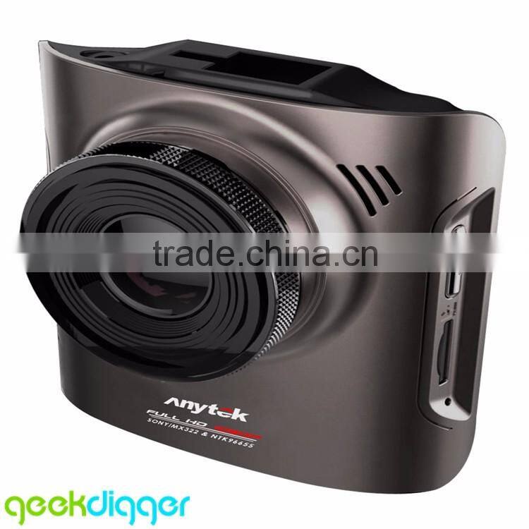 Anytek A3 Car DVR with Novatek 96655 Mini Car Camera Chipset SOYN IMX322 CMOS Super Night Vision Dash Cam G-Sensor Black Box
