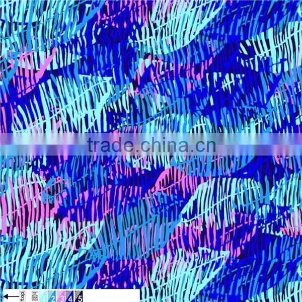 polyester FDY printed single jersey spandex knitting fabric textiles