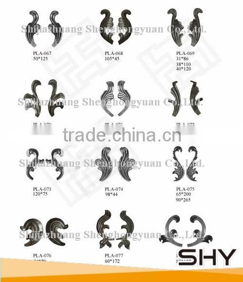 Decorative Leaf Cast Iron Craft Designs for Sale