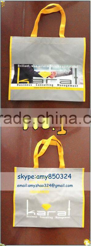 new pp woven shopping bags with handle Manufacture
