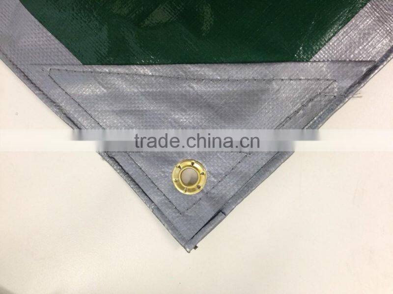 PREMIUM GREEN / SILVER HEAVY DUTY TARP 16' X 20'