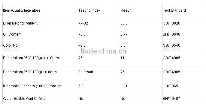 Microcrystalline wax