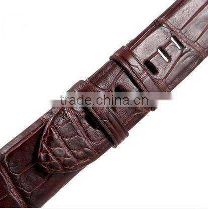 Wholesale Alligator Leather Watchband for Apple Watch Factory Price