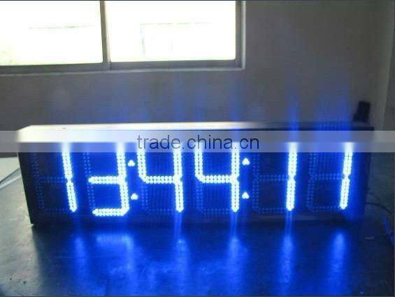 outdoor waterproof 6 Digits Large programmable Display LED Countdown Timer