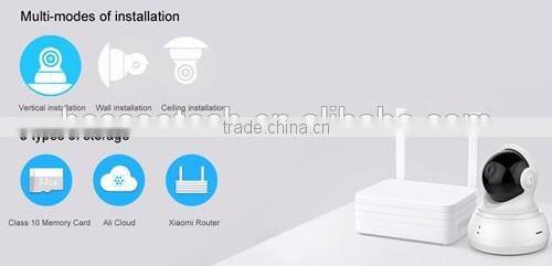 Xiaoyi YI Dome Home Camera 112" IP Camera 720P 360" PTZ WiFi Webcam Infrared Night Vision