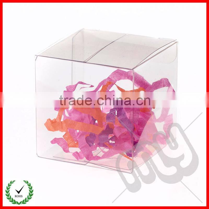 Clear plastic gift box for cookies and candy, chocolates, baby shower gifts