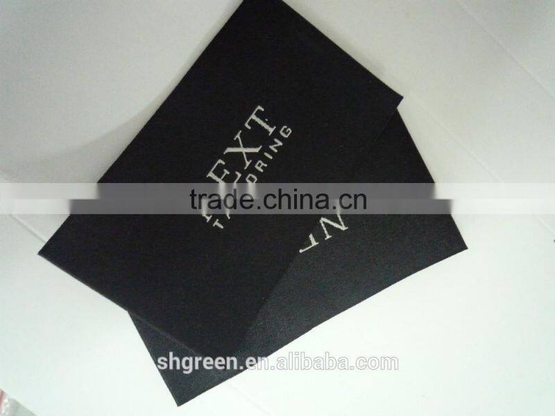 smoothy satin woven label industry maker