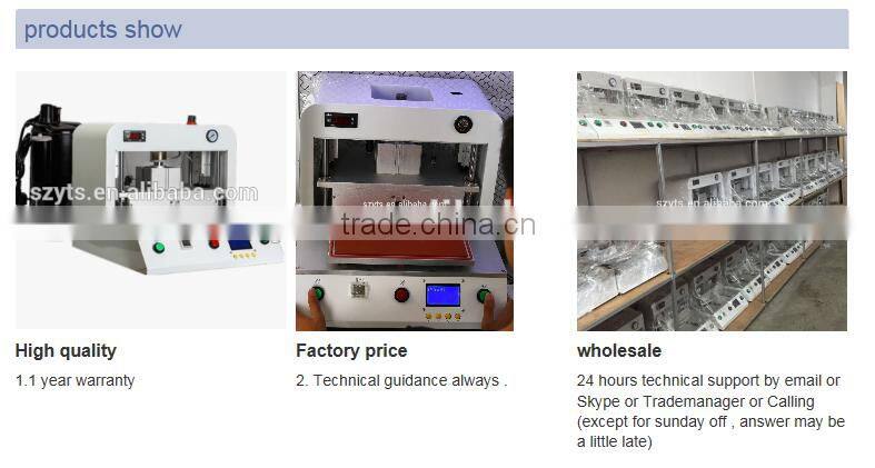 high quality LCD repair machine vacuum laminating machine for all cell phone touch screen repair