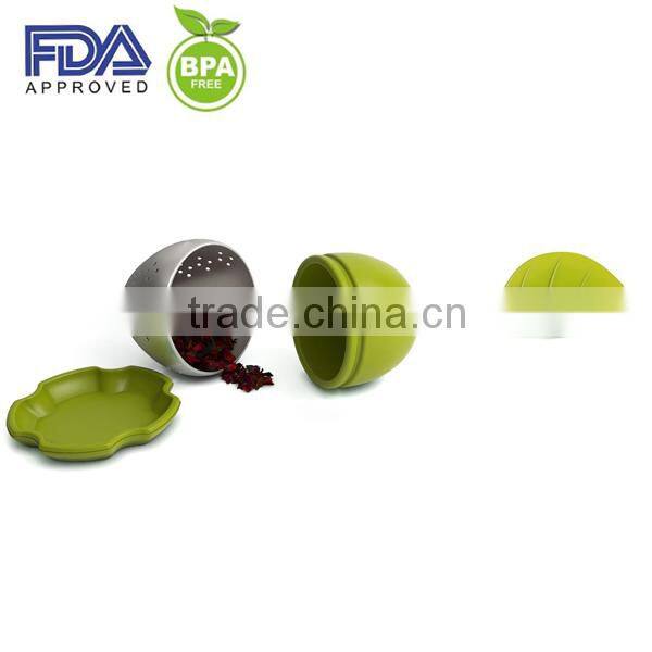 Silicone Green Tea Infuser/Silicone Tea Infuser/Coffee Tea Bag Holder