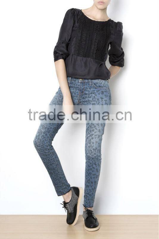 2016 women elegant blouse Champagne silk blouses for women