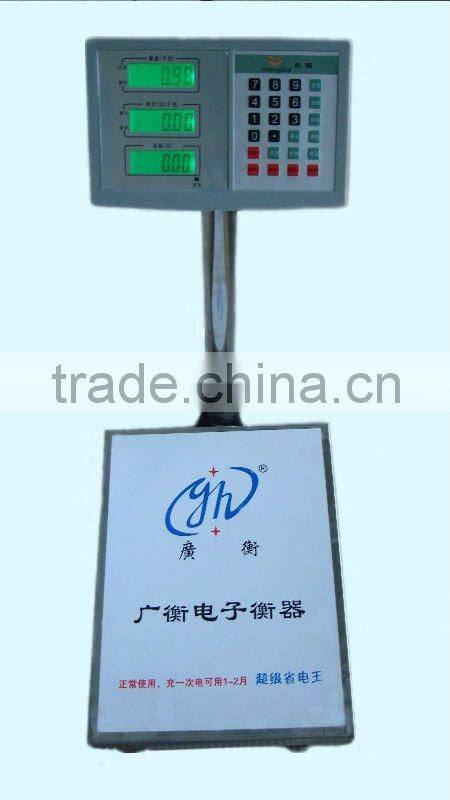 60kg 20g 40*50cm portable platform scale price computing weighint scale vegetable fruit scale