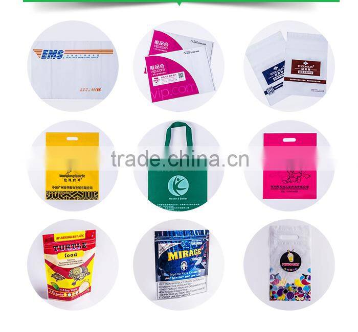 Advertising Promotion Customized Logo Printed New Gift Die Cut Holographic Plastic Liners Bag