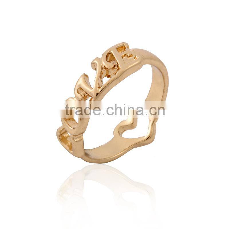 Latest ladies finger gold plated rings design for women daily wear rings Pretty Steps