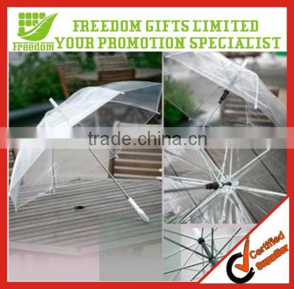 Customized Logo Straight Rod Lady Fashion Umbrella