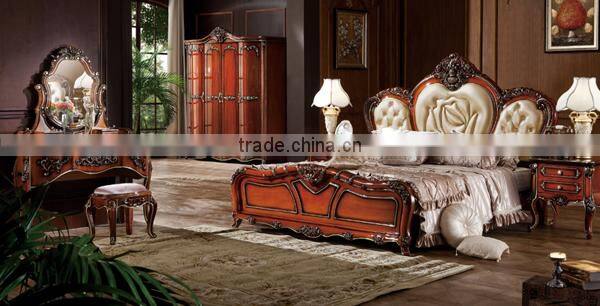 2016 New Design European style bedroom sets