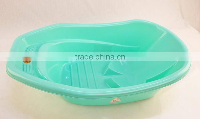 Plastic buth tub for baby with anti slip seat wholesale