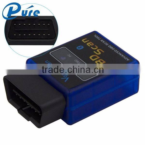 2016 new version Vgate mini elm327 bluetooth obd2 v1.5,Profesional OBD2 Scan Tool super mini elm327 v2.1 bluetooth