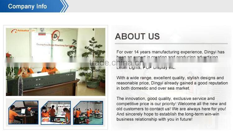 New Design Wholesale Making led open sign/marquee letter lights battery powered