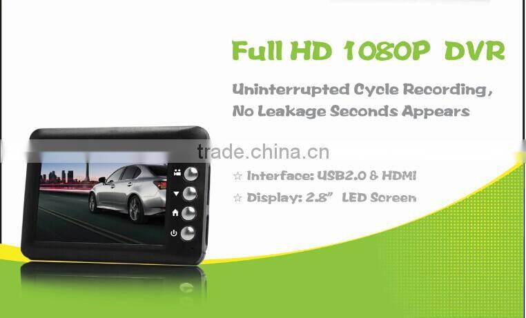 Factory Price high quality FHD 1080P Portable car black box video recorder car dvr