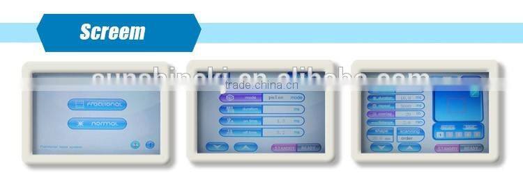 CE and TUV approved super pulse co2 fractional laser