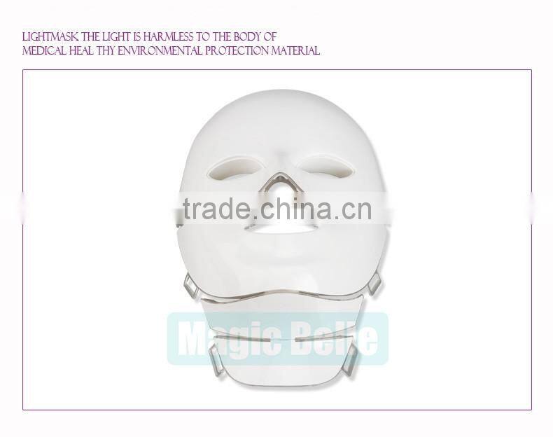 Strong performance PDT LED facial equipment pig collagen pack led mask for clinic use